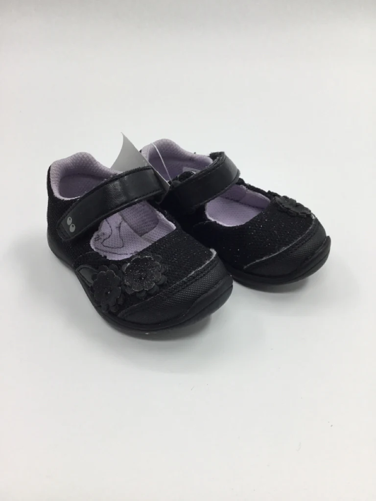 Surprize by Stride Rite Child Size 4 Toddler Black Dress Shoes