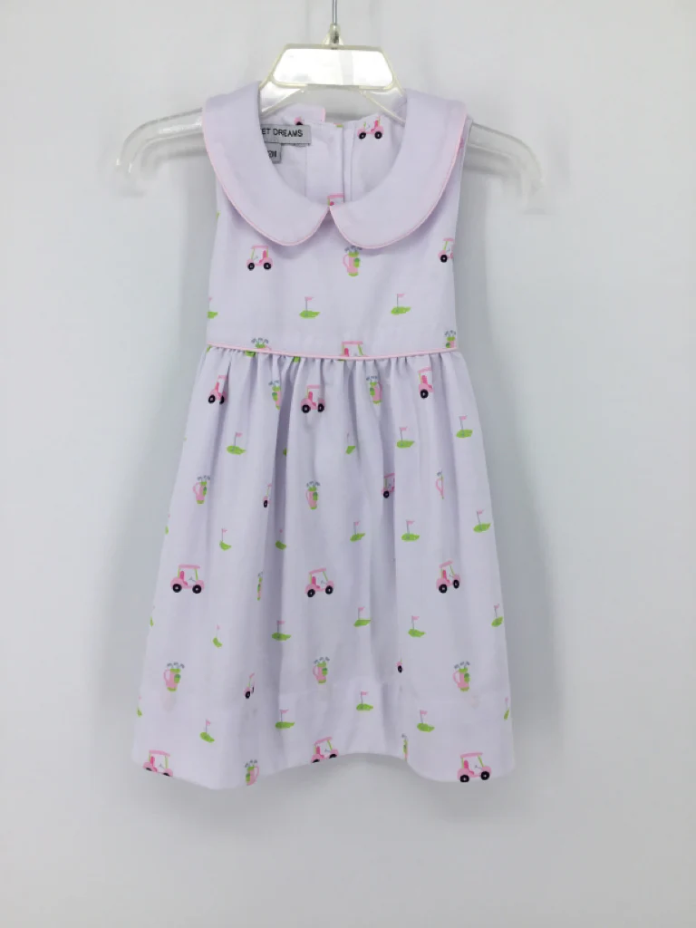 Sweet Dreams Child Size 12 Months White Dress - girls