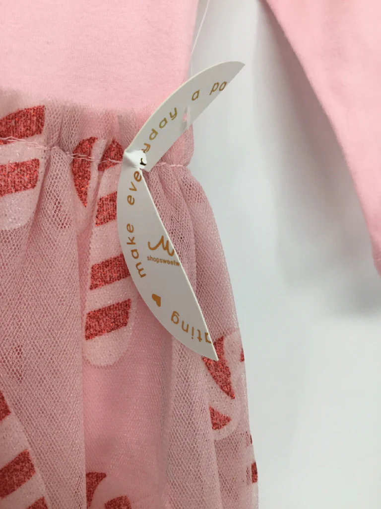 Sweet Wink Child Size 3-6 Months Pink Christmas Outfit - Image 2