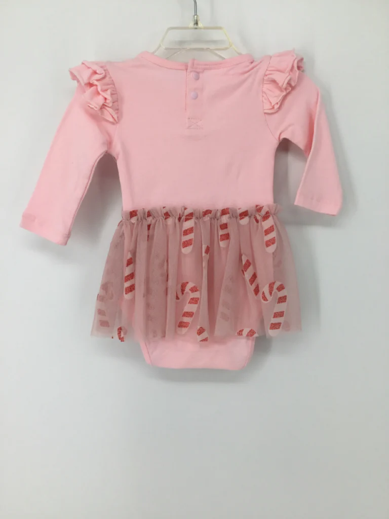 Sweet Wink Child Size 3-6 Months Pink Christmas Outfit - Image 3