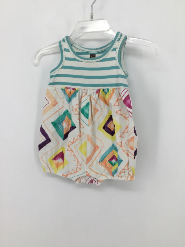 Tea Child Size 3-6 Months Multi-Color Outfit - girls