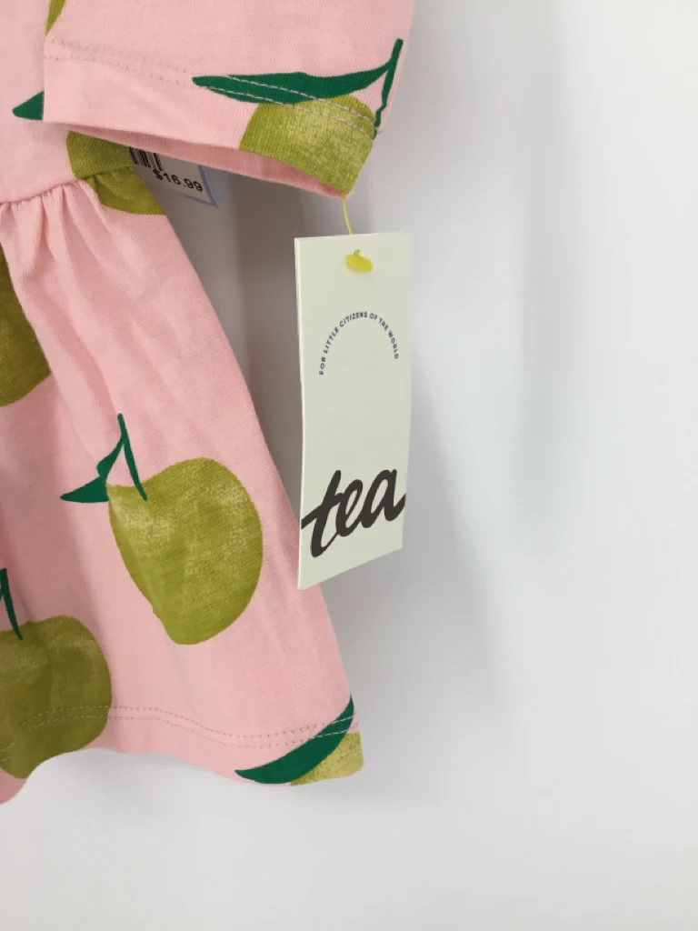 Tea Child Size 6-9 Months Pink Dress - girls - Image 2