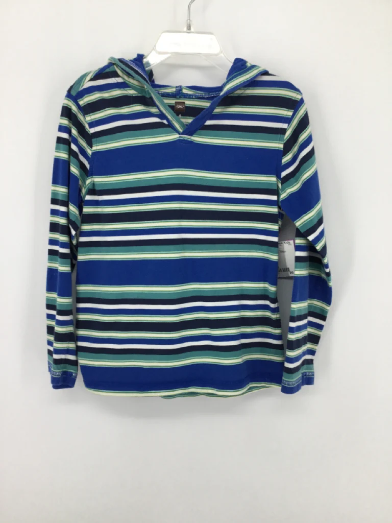 Tea Child Size 6 Blue Stripe Shirt - boys