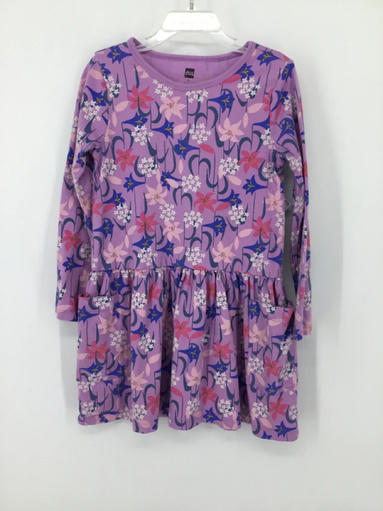 Tea Child Size 6 Purple Dress - girls