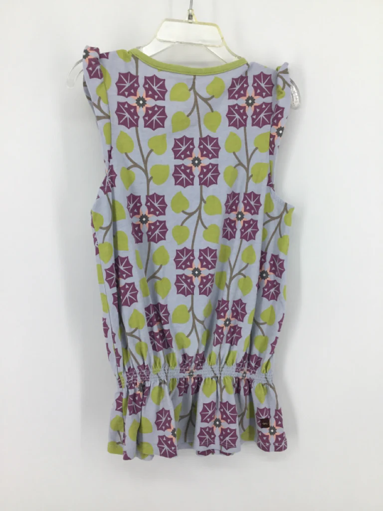 Tea Child Size 7 Purple Print Tank top - girls - Image 2