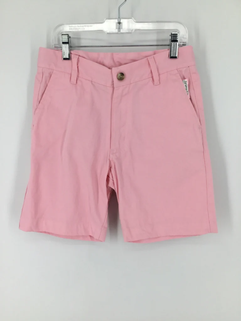 The Beaufort Bonnet Co Child Size 10 Pink Solid Shorts - boys