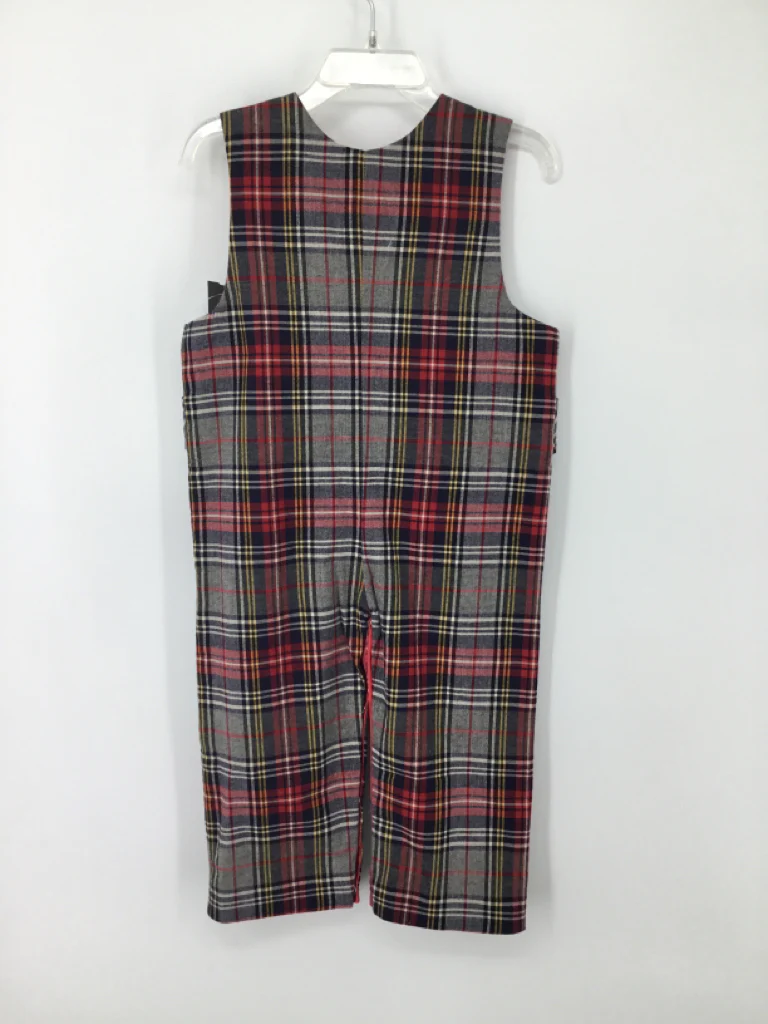 The Beaufort Bonnet Co Child Size 12-18 Months Gray Plaid Outfit - boys - Image 3