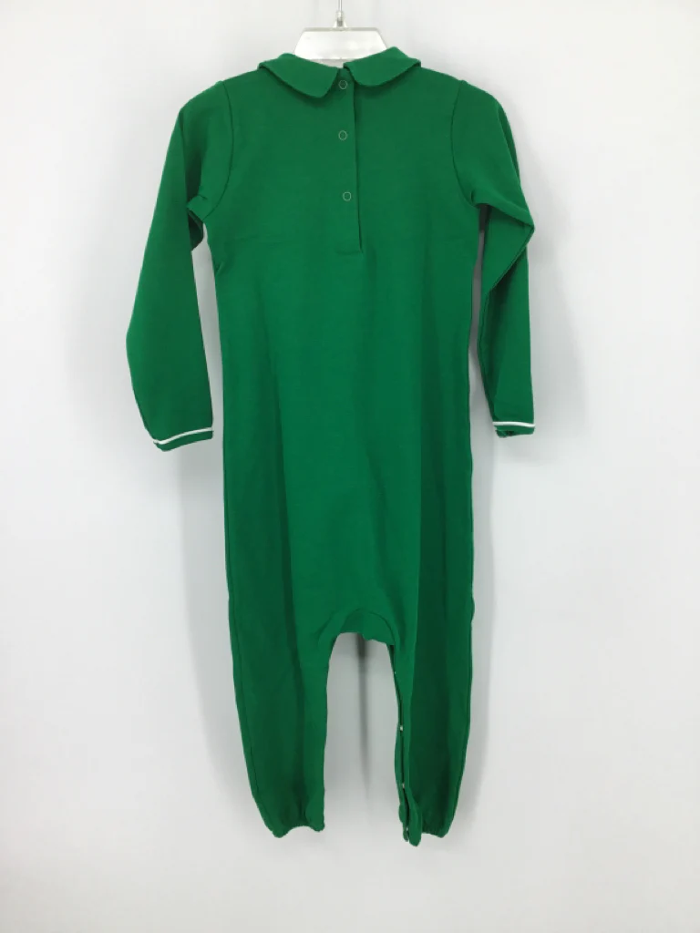 The Beaufort Bonnet Co Child Size 3 Green smocked Outfit - boys - Image 3