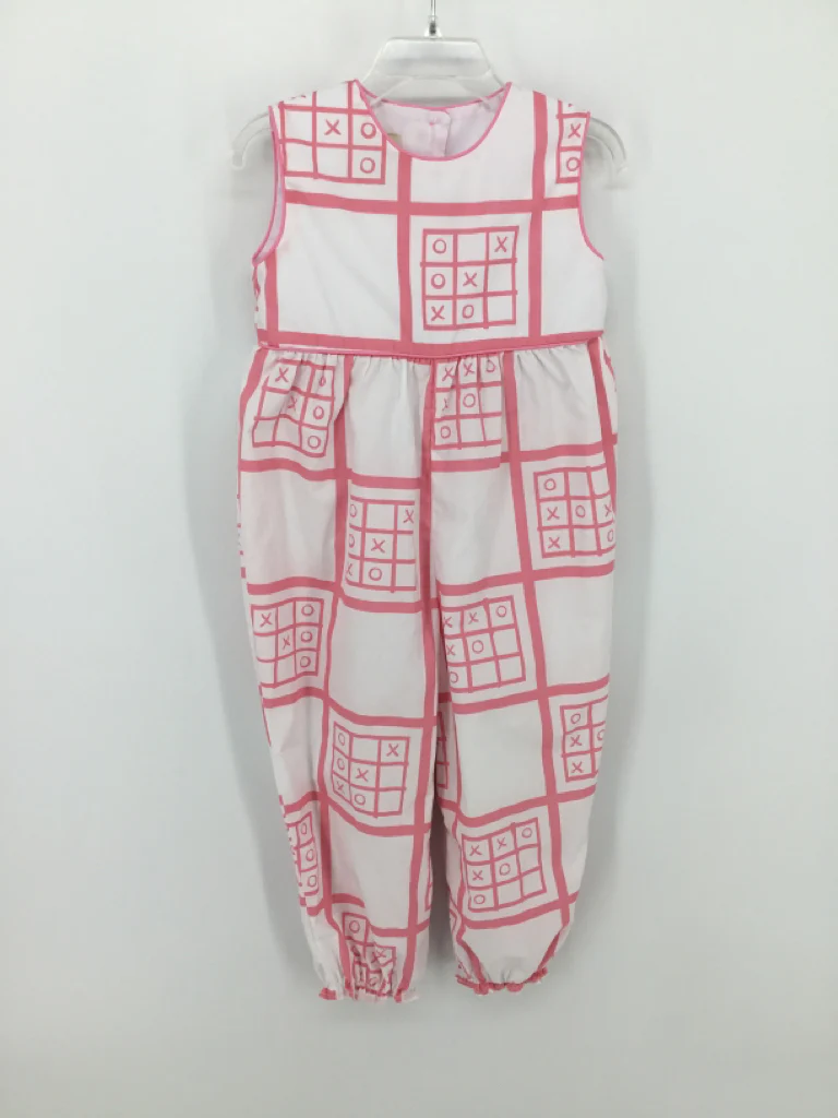The Beaufort Bonnet Co Child Size 3 Pink Valentine's Day Outfit