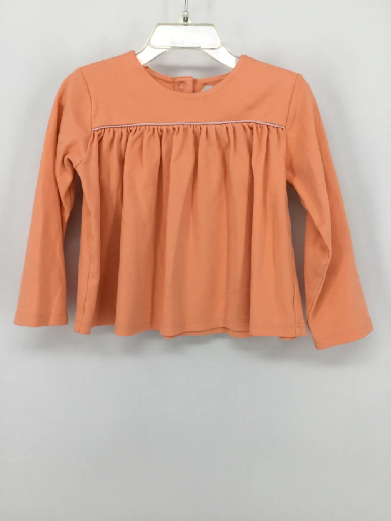 The Beaufort Bonnet Co Child Size 4 Peach Shirt - girls