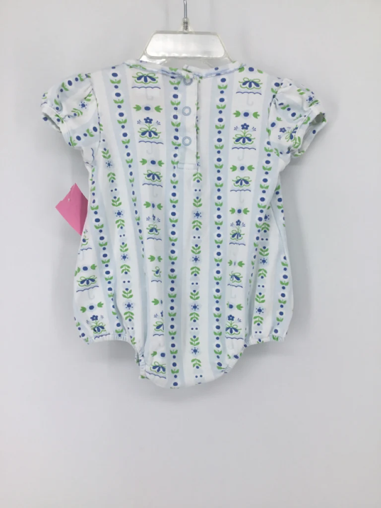 The Beaufort Bonnet Co Child Size 6-12 Months Blue Outfit - girls - Image 2