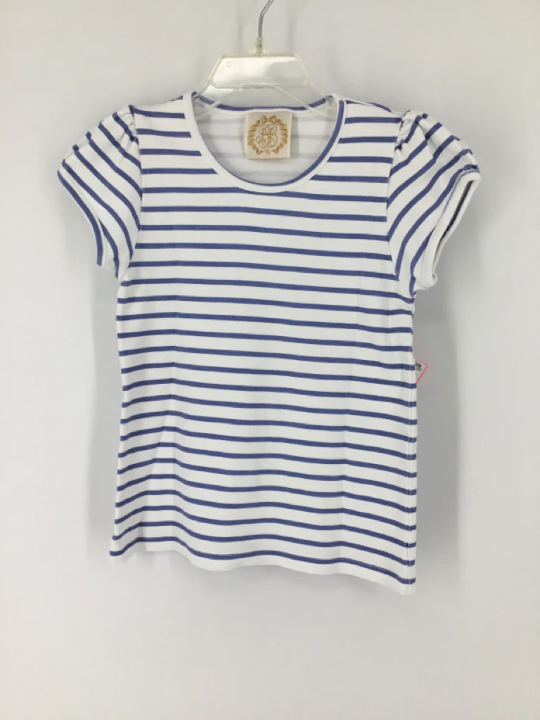 The Beaufort Bonnet Co Child Size 7 Blue Shirt - girls