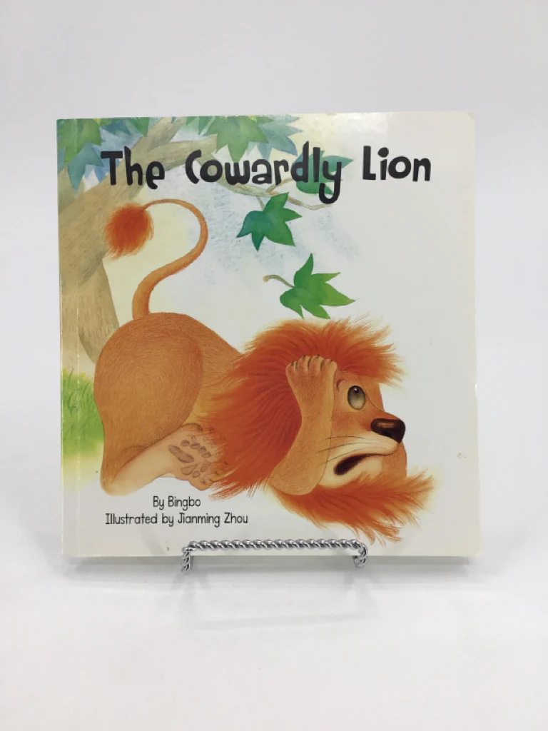 The Cowardly Lion Paperback Book