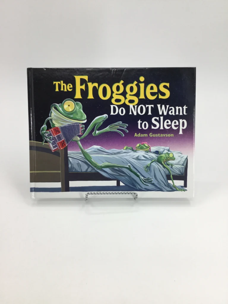 The Froggies Do Not Want To Sleep Hardcover Book
