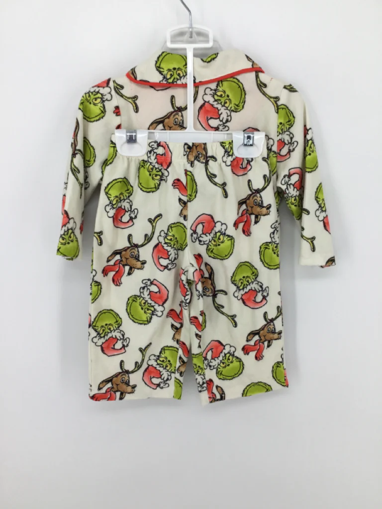 The Grinch Child Size 12 Months Green Christmas Pajamas - Image 2