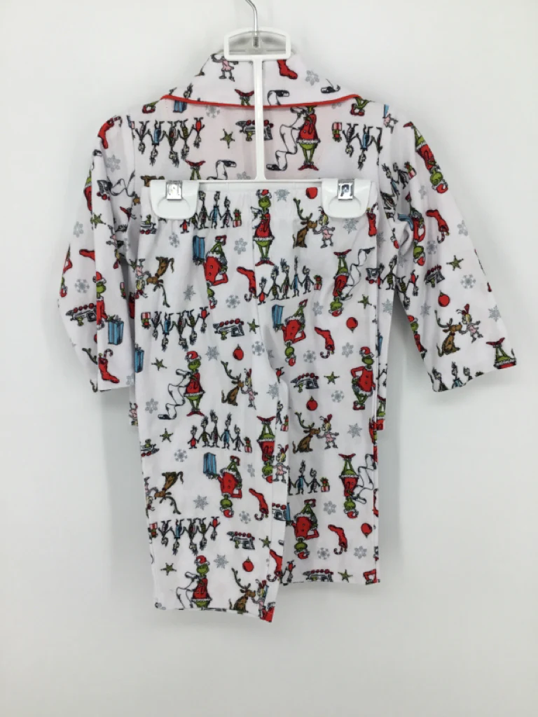 The Grinch Child Size 18 Months White Christmas Pajamas - Image 2
