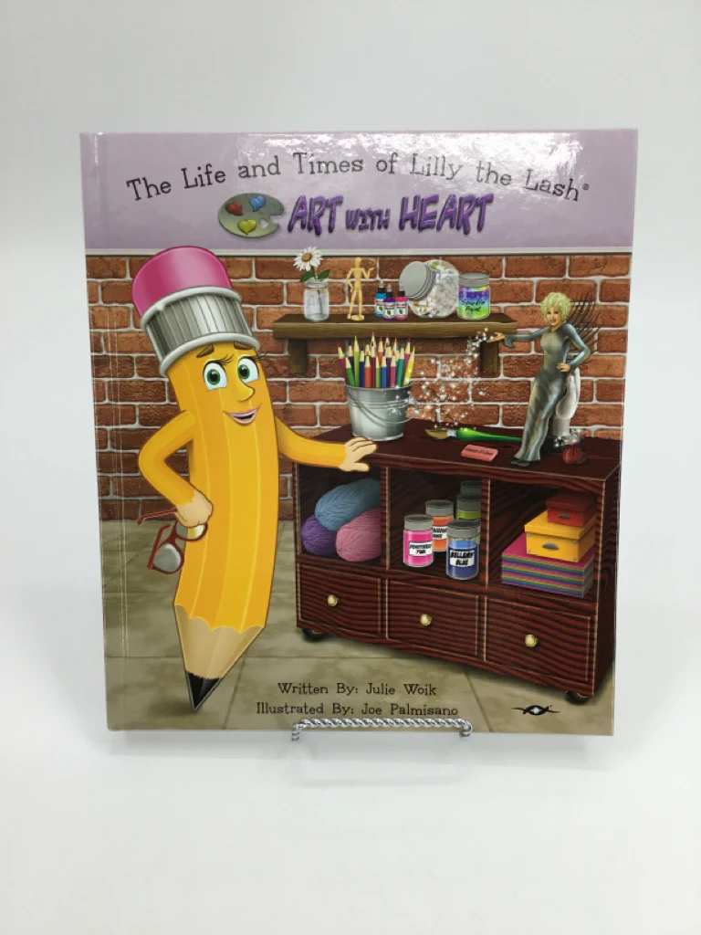 The Life and Times of Lilly the Lash Art with Heart Hardback Book