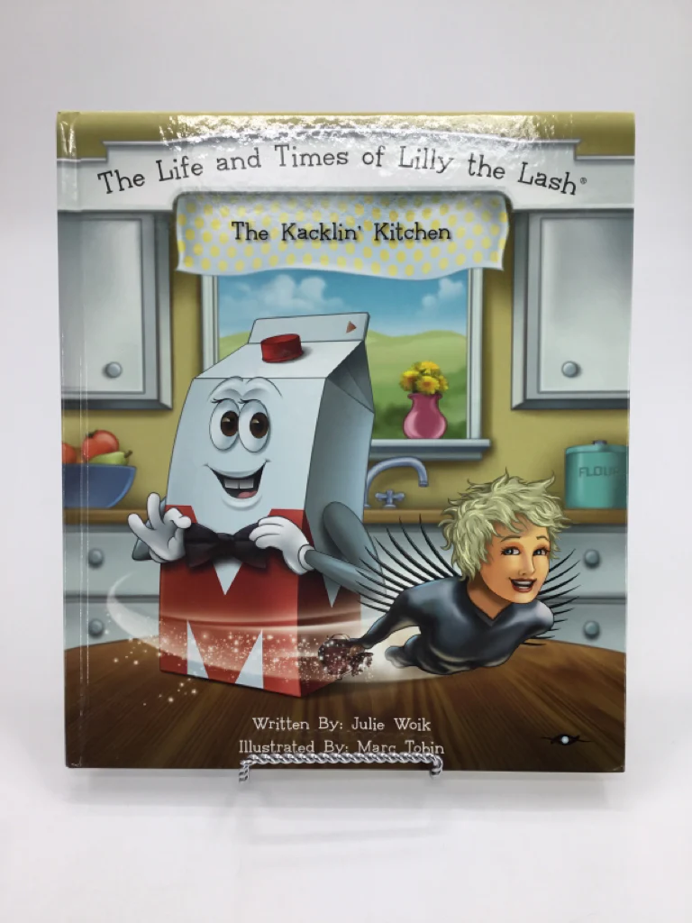 The Life and Times of Lilly the Lash Hardback Book The Kacklin' Kitchen