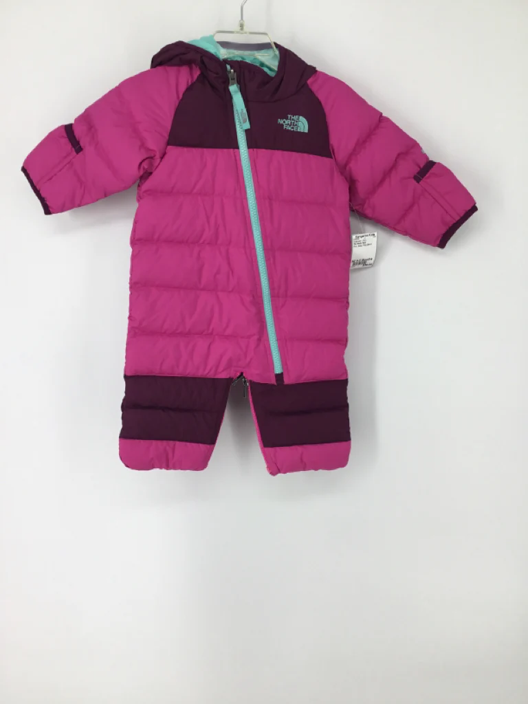 The North Face Child Size 0-3 Months Pink Solid Outerwear - boys