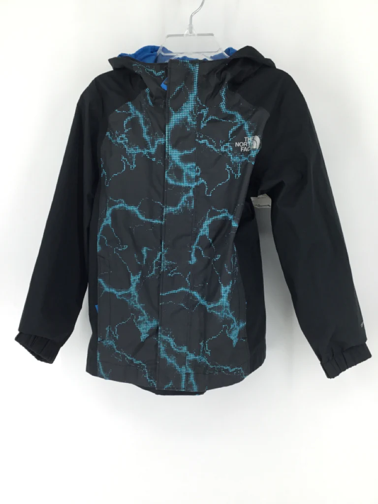 The North Face Child Size 5 Black Print Raincoat - boys