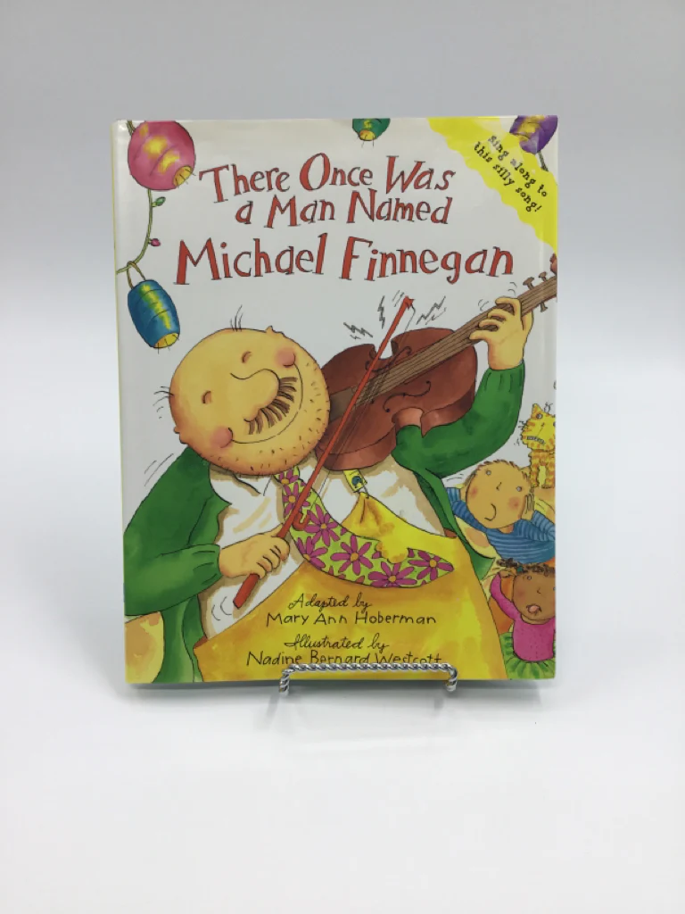 The Once Was a Man Named Michael Finnegan Hardback Book
