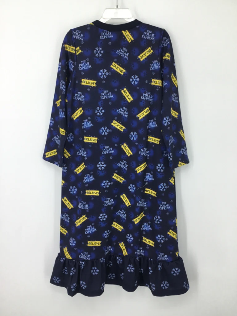 The Polar Express Child Size 6 Navy Christmas Pajamas - Image 2