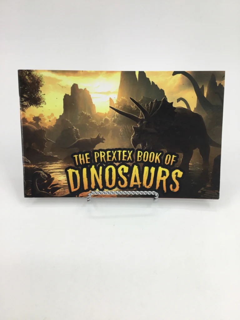 The Prextex Book of Dinosaurs Paperback Book