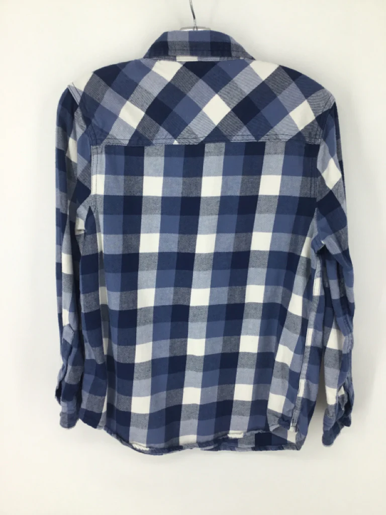 Thereabouts Child Size 10 Blue Checkered Shirt - boys - Image 2