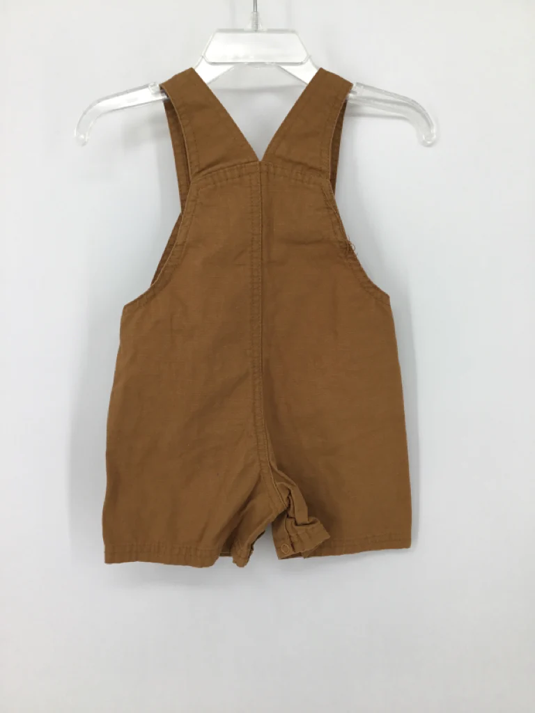 Timberland Child Size 6-9 Months Brown screen printed Overalls - boys - Image 2