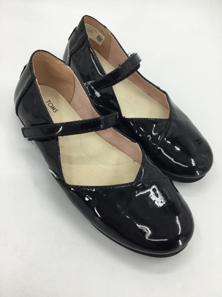 Toms Child Size 5.5 Youth Black Dress Shoes