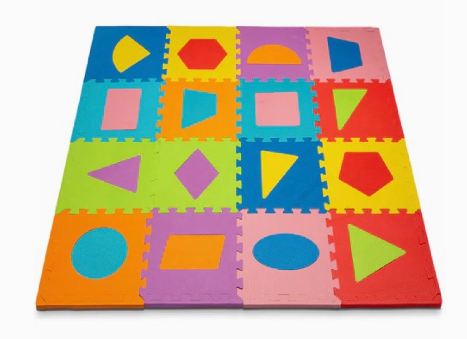Toy Velt - Eva Puzzle Pad (Shapes)