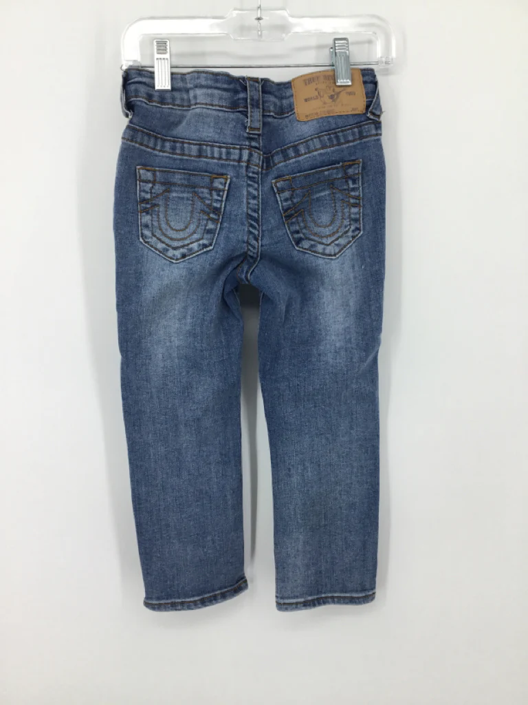 True Religion Child Size 4 Blue Solid Jeans - boys - Image 2