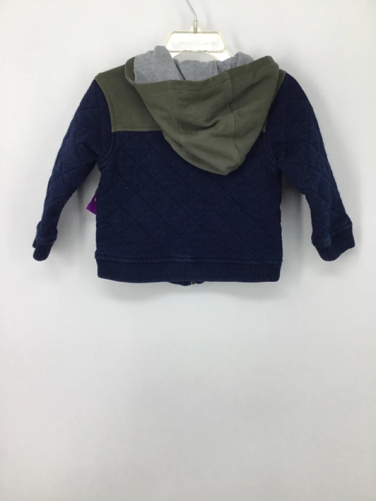 Tucker + Tate Child Size 18 Months Navy Solid Hoodie - boys - Image 2