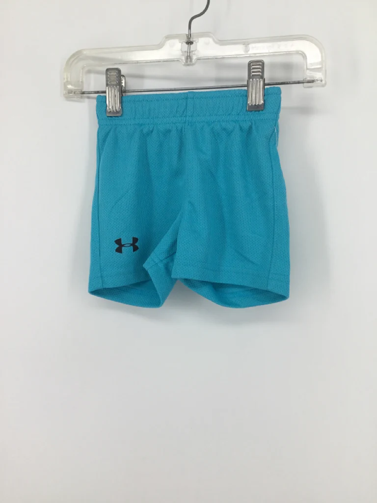 Under Armour Child Size 0-3 Months Blue Shorts - girls