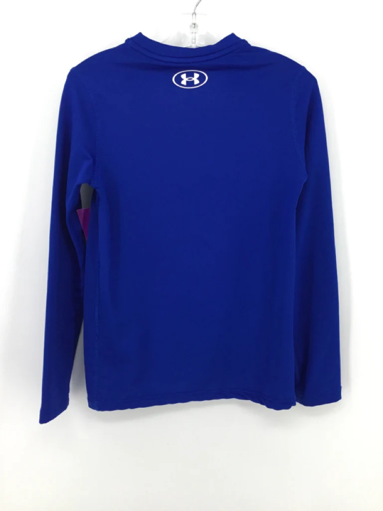 Under Armour Child Size 10 Blue Solid Shirt - boys - Image 2
