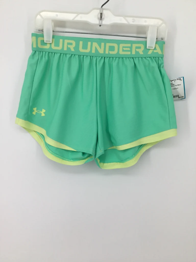 Under Armour Child Size 10 Green Shorts - girls