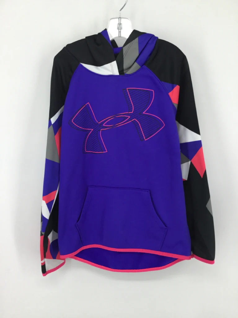 Under Armour Child Size 10 Purple Sweatshirt - girls