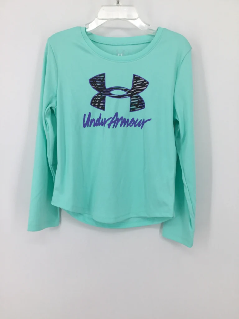 Under Armour Child Size 5 Blue T-shirt - girls