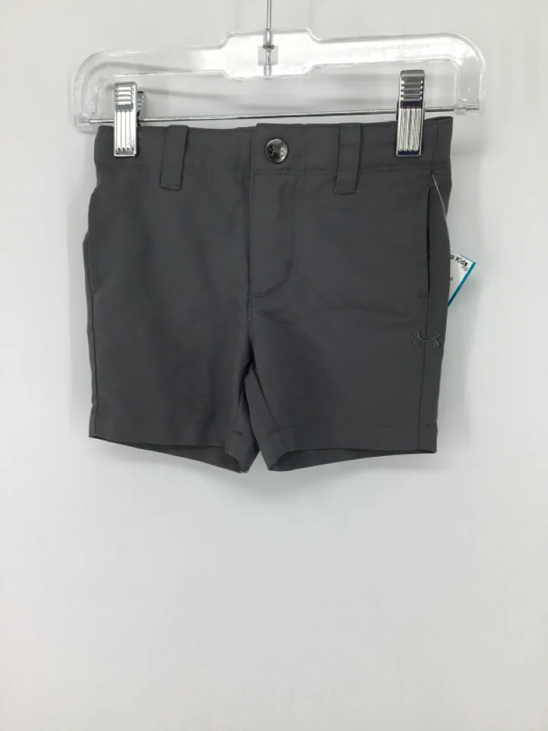 Under Armour Child Size 6-9 Months Gray Solid Shorts - boys