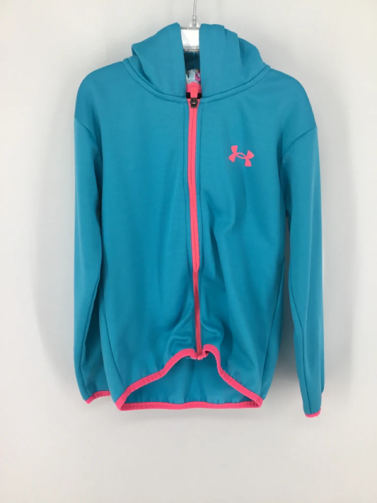 Under Armour Child Size 6 Blue Hoodie - girls