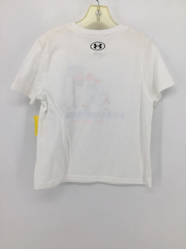 Under Armour Child Size 6 White T-shirt - girls - Image 2