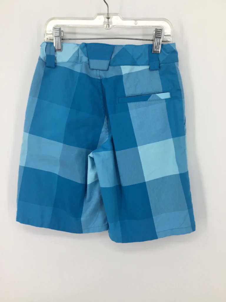 Under Armour Child Size 8 Blue Checkered Shorts - boys - Image 2