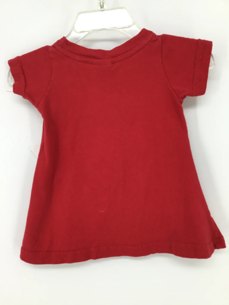 Urban Smalls Child Size 9 Months Red Stars & Stripes Shirt - Image 2