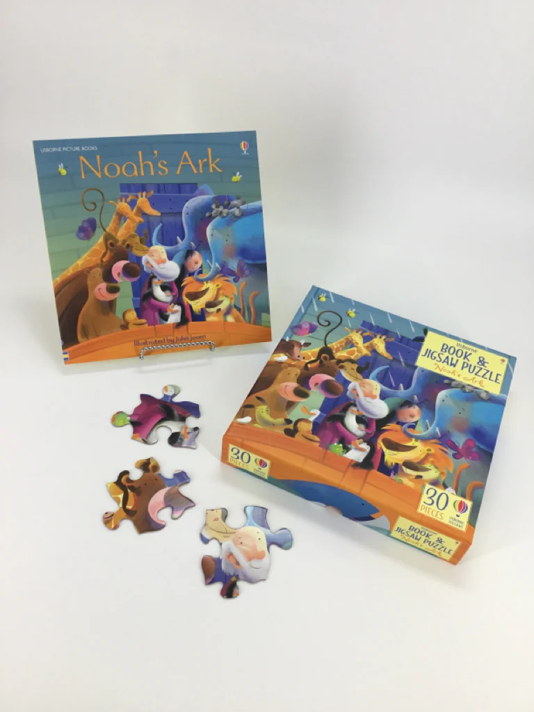 Usborne Noah's Ark Book & Jigsaw Puzzle