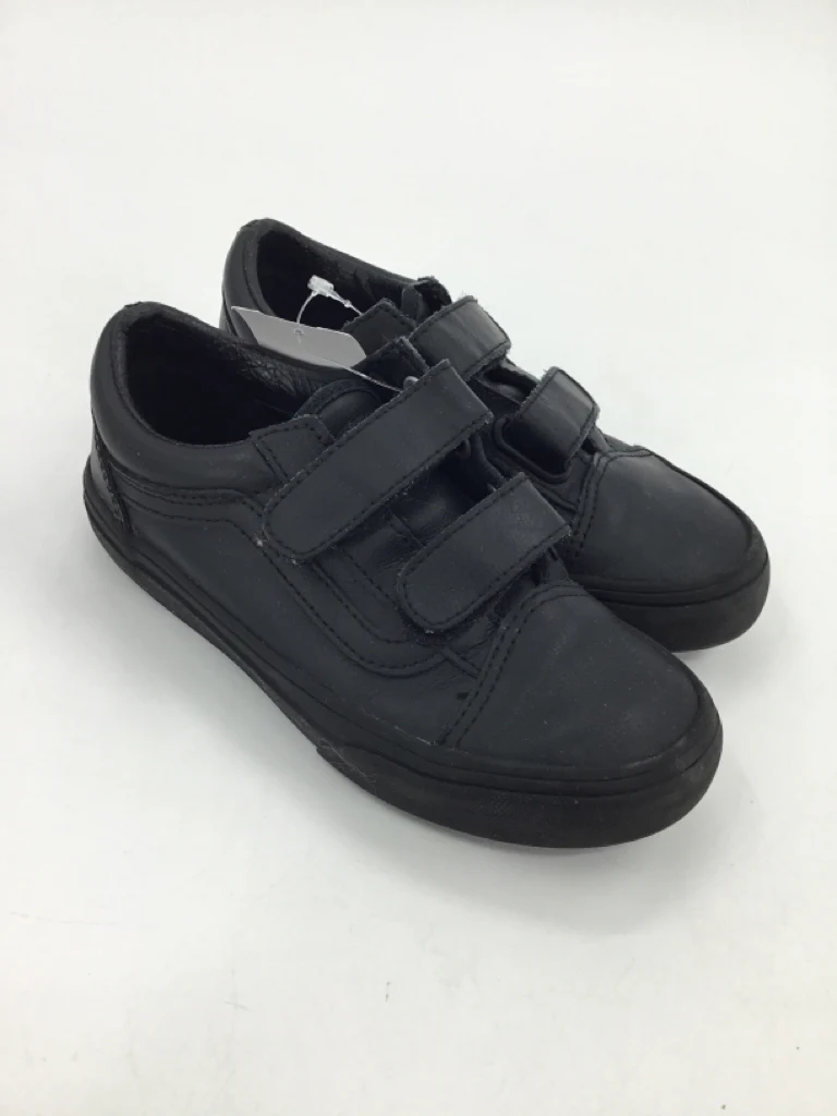 Vans Child Size 13 Black Sneakers