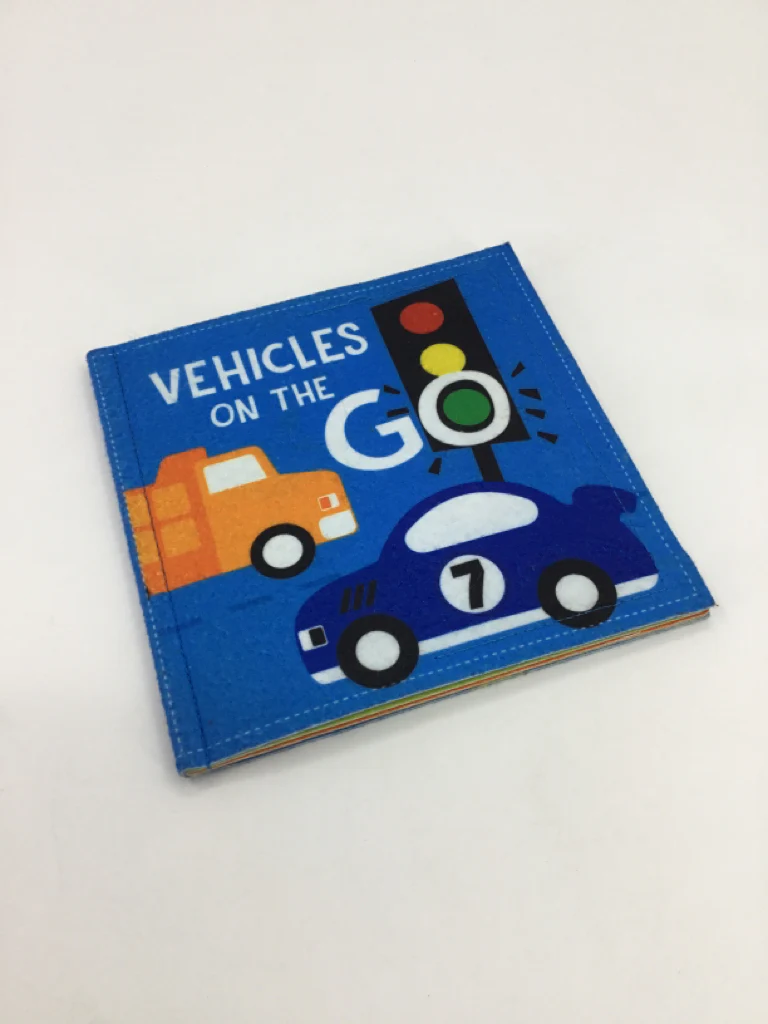 Vehicles on the Go Felt Book