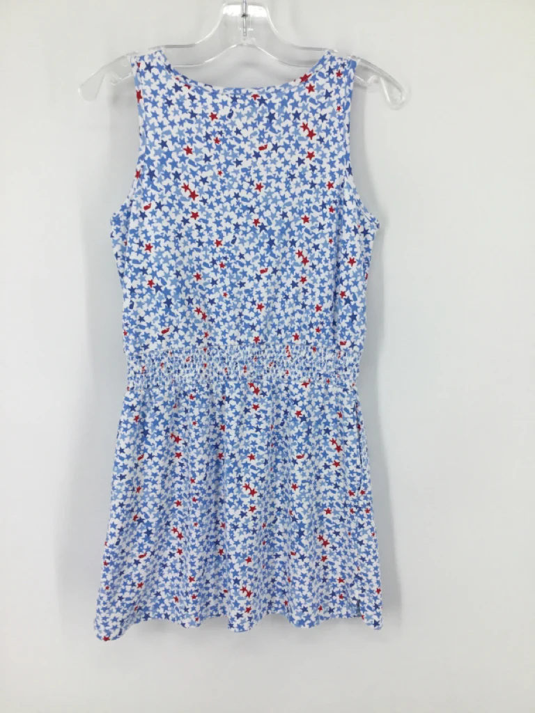 vineyard vines Child Size 10 Blue Stars & Stripes Dress - Image 2