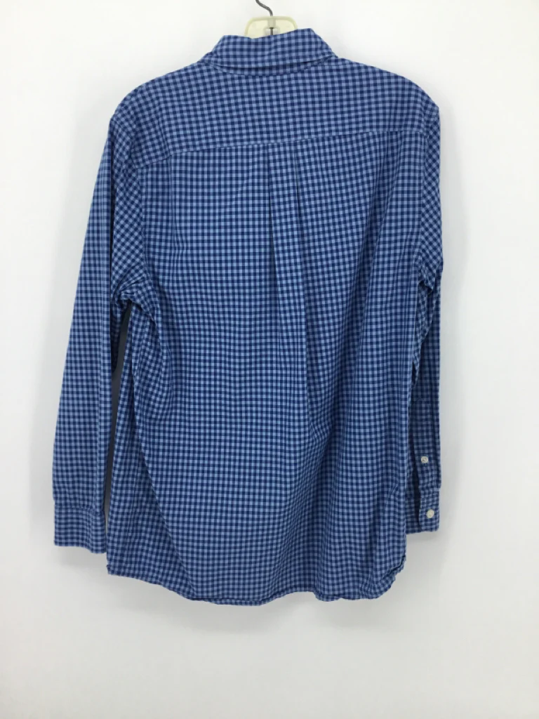 vineyard vines Child Size 12 Blue Gingham Shirt - boys - Image 2