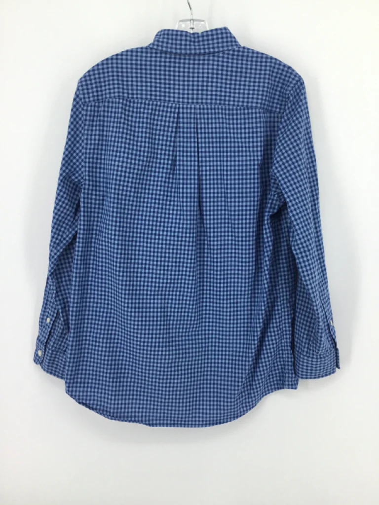 vineyard vines Child Size 12 Blue Gingham Shirt - boys - Image 2