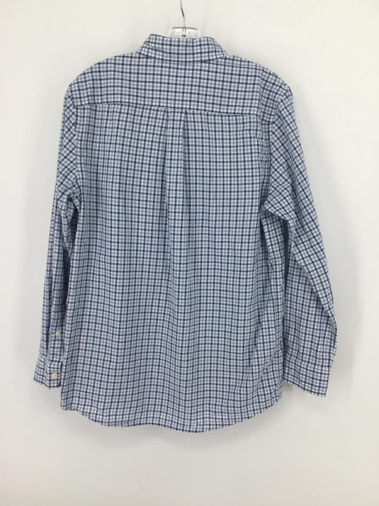 vineyard vines Child Size 12 Blue Gingham Shirt - boys - Image 2